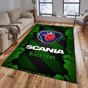 Scania Rug, Gift For Scania Lovers, Gift For Him, Husband, Boyfriend CAR18403172578 - Green