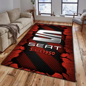 Seat Rug, Gift For Seat Lovers, Gift For Him, Husband, Boyfriend CAR18403172579 - Red