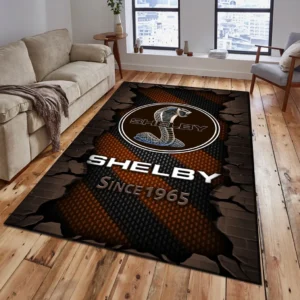 Shelby Rug, Gift For Shelby Lovers, Gift For Him, Husband, Boyfriend CAR18403172580 - Brown
