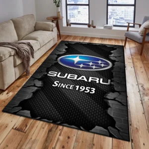 Subaru Rug, Gift For Subaru Lovers, Gift For Him, Husband, Boyfriend CAR18403172584 - Grey