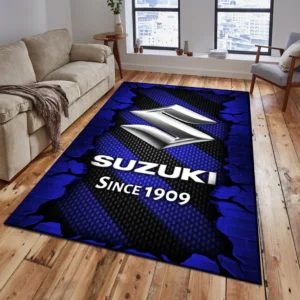 Suzuki Rug, Gift For Suzuki Lovers, Gift For Him, Husband, Boyfriend CAR18403172585 - Blue