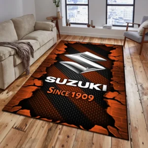 Suzuki Rug, Gift For Suzuki Lovers, Gift For Him, Husband, Boyfriend CAR18403172585 - Orange