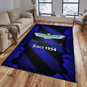 Thunderbird Rug, Gift For Thunderbird Lovers, Gift For Him, Husband, Boyfriend CAR18403172587 - Blue