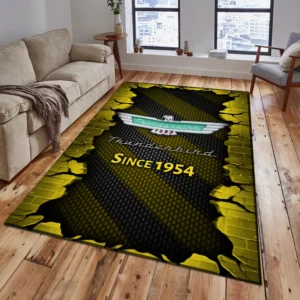 Thunderbird Rug, Gift For Thunderbird Lovers, Gift For Him, Husband, Boyfriend CAR18403172587 - Yellow