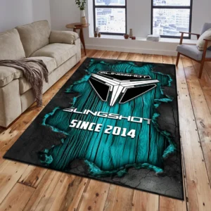 Polaris Slingshot Rug, All Over Print Rug Polaris Slingshot CAR19503182551 - Cyan