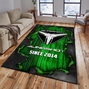 Polaris Slingshot Rug, All Over Print Rug Polaris Slingshot CAR19503182551 - Green