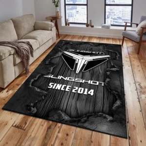 Polaris Slingshot Rug, All Over Print Rug Polaris Slingshot CAR19503182551 - Grey