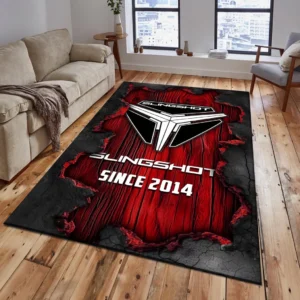 Polaris Slingshot Rug, All Over Print Rug Polaris Slingshot CAR19503182551 - Red