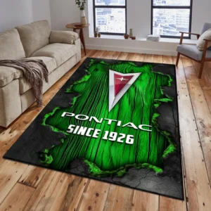 Pontiac Rug, All Over Print Rug Pontiac CAR19503182552 - Green