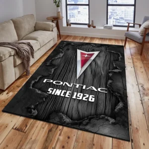 Pontiac Rug, All Over Print Rug Pontiac CAR19503182552 - Grey