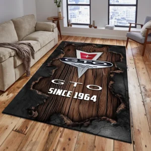 Pontiac GTO Rug, All Over Print Rug Pontiac GTO CAR19503182553 - Brown