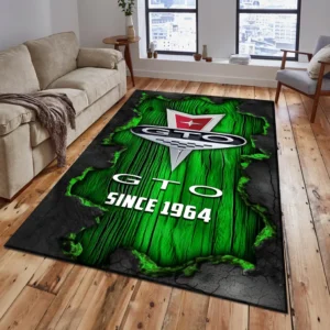 Pontiac GTO Rug, All Over Print Rug Pontiac GTO CAR19503182553 - Green