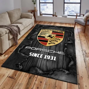 Porsche Rug, All Over Print Rug Porsche CAR19503182554 - Grey