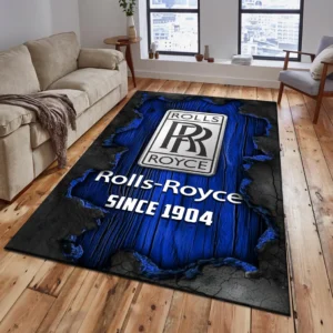 Rolls Royce Rug, All Over Print Rug Rolls Royce CAR19503182557 - Blue