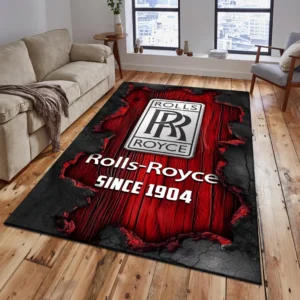 Rolls Royce Rug, All Over Print Rug Rolls Royce CAR19503182557 - Red