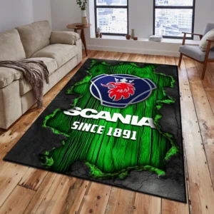 Scania Rug, All Over Print Rug Scania CAR19503182559 - Green