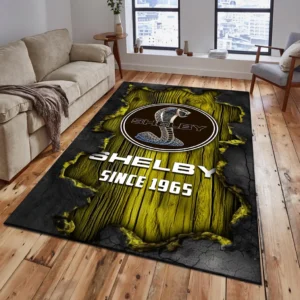 Ford Shelby Rug, All Over Print Rug Ford Shelby CAR19503182561 - Yellow
