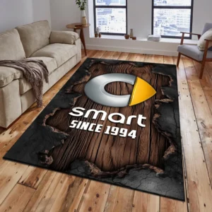Smart Rug, All Over Print Rug Smart CAR19503182563 - Brown