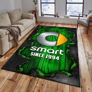 Smart Rug, All Over Print Rug Smart CAR19503182563 - Green