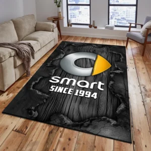 Smart Rug, All Over Print Rug Smart CAR19503182563 - Grey