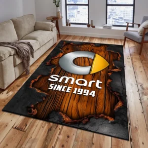 Smart Rug, All Over Print Rug Smart CAR19503182563 - Orange