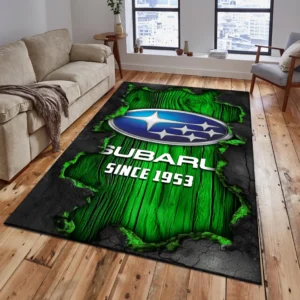 Subaru Rug, All Over Print Rug Subaru CAR19503182565 - Green