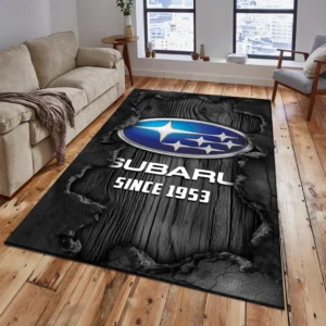 Subaru Rug, All Over Print Rug Subaru CAR19503182565 - Grey