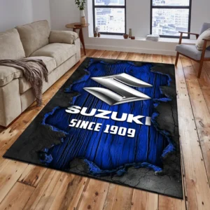 Suzuki Rug, All Over Print Rug Suzuki CAR19503182566 - Blue