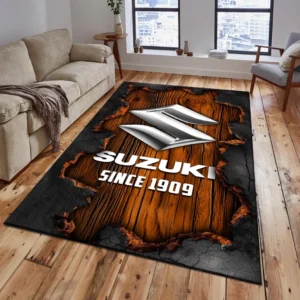Suzuki Rug, All Over Print Rug Suzuki CAR19503182566 - Orange