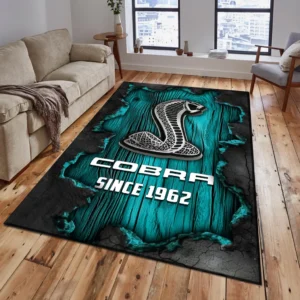 Corba Rug, All Over Print Rug Corba CAR19503182567 - Cyan