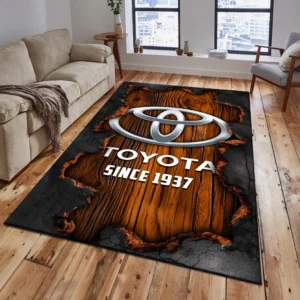 Toyota Rug, All Over Print Rug Toyota CAR19503182570 - Orange