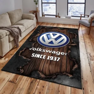 Volkswagen Rug, All Over Print Rug Volkswagen CAR19503182572 - Brown