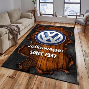 Volkswagen Rug, All Over Print Rug Volkswagen CAR19503182572 - Orange