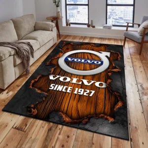 Volvo Rug, All Over Print Rug Volvo CAR19503182573 - Orange