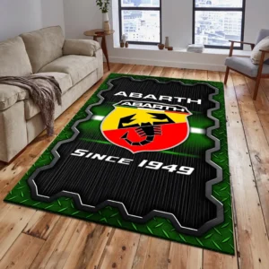 Abarth Rug, All Over Print Rug Abarth CAR19603192500 - Green