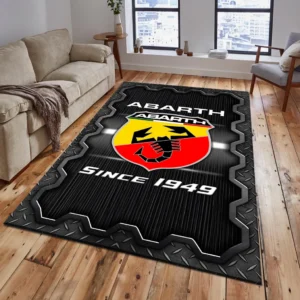 Abarth Rug, All Over Print Rug Abarth CAR19603192500 - Grey