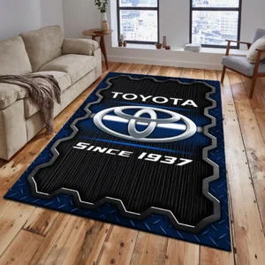 Toyota Rug, All Over Print Rug Toyota CAR19603192571 - Blue