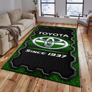 Toyota Rug, All Over Print Rug Toyota CAR19603192571 - Green