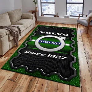Volvo Rug, All Over Print Rug Volvo CAR19603192574 - Green