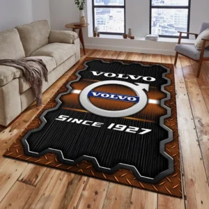 Volvo Rug, All Over Print Rug Volvo CAR19603192574 - Orange