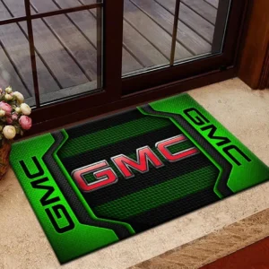 GMC Doormat, All Over Print Doormat GMC CAR1970319024 - Green