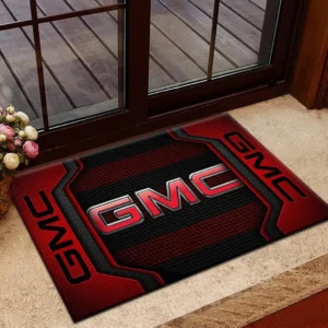 GMC Doormat, All Over Print Doormat GMC CAR1970319024 - Red