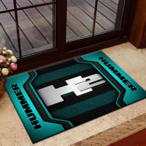 Hummer H2 Doormat, All Over Print Doormat Hummer H2 CAR1970319025 - Cyan