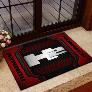 Hummer H2 Doormat, All Over Print Doormat Hummer H2 CAR1970319025 - Red