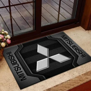 Mitsubishi Doormat, All Over Print Doormat Mitsubishi CAR1970319045 - Grey