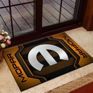 Mopar Doormat, All Over Print Doormat Mopar CAR1970319046 - Orange