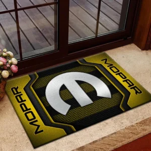 Mopar Doormat, All Over Print Doormat Mopar CAR1970319046 - Yellow