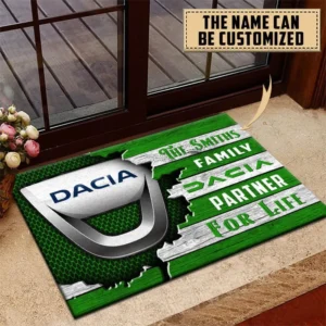 Dacia Doormat, All Over Print Doormat CAR199022725 - Green