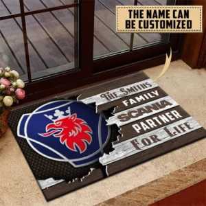 Scania Doormat, All Over Print Doormat CAR199022727 - Brown