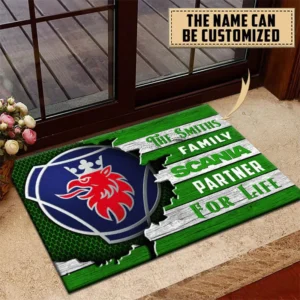 Scania Doormat, All Over Print Doormat CAR199022727 - Green